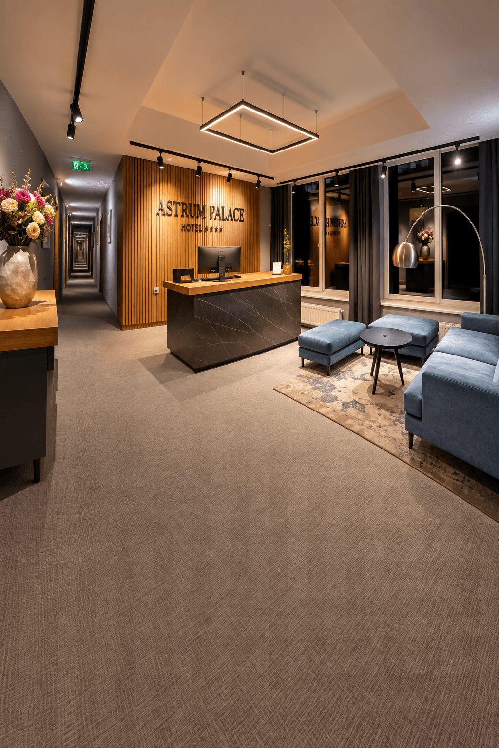 Astrum Palace Hotel reception